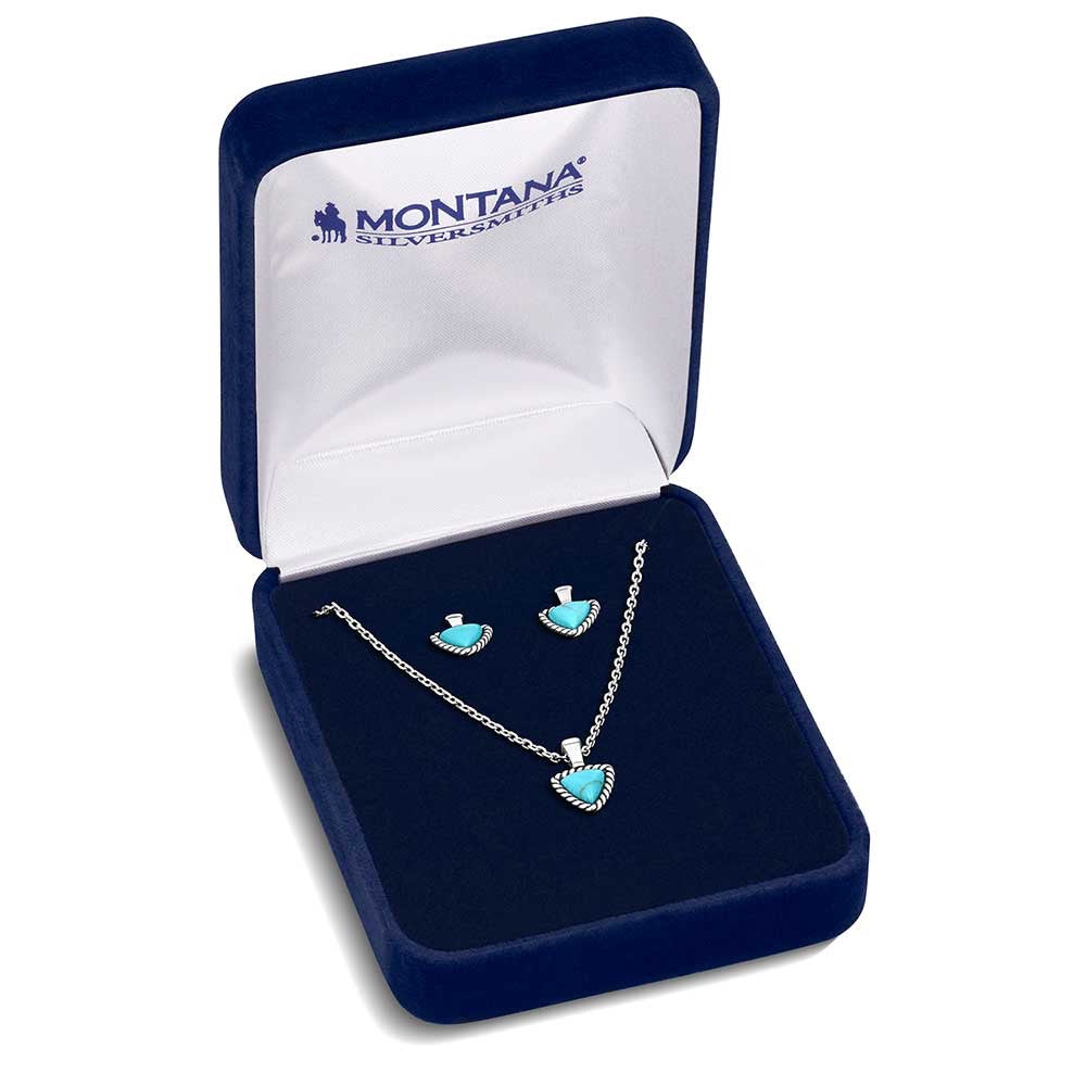 Montana Silversmith - Braided Journey Turquoise Jewellery Set