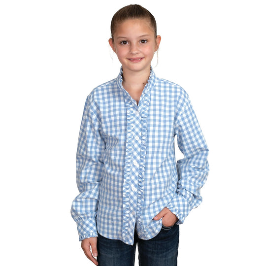 Just Country - Gracie Frill Full Button Check Shirt