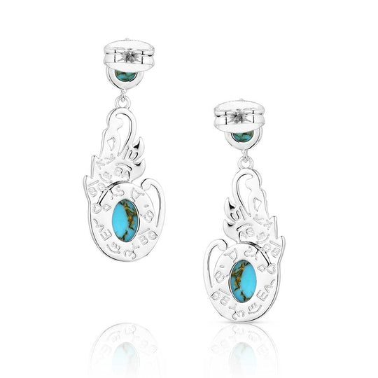 Montana Silversmith - Turquoise Breeze Earrings