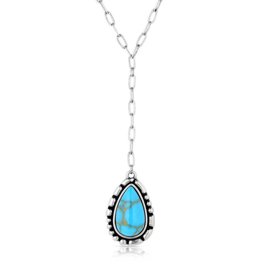 Montana Silversmith - Prickly Pear Turquoise Necklace