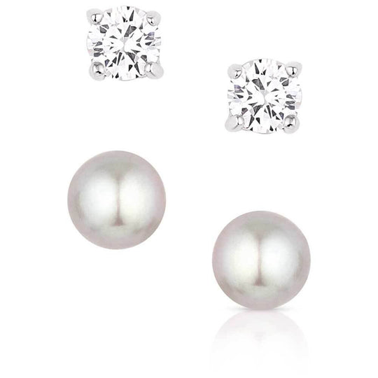 Montana Silversmith - Pearl Harmony Earring Set