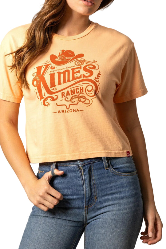 Kimes Ranch - Womens Peach Invitation Tee