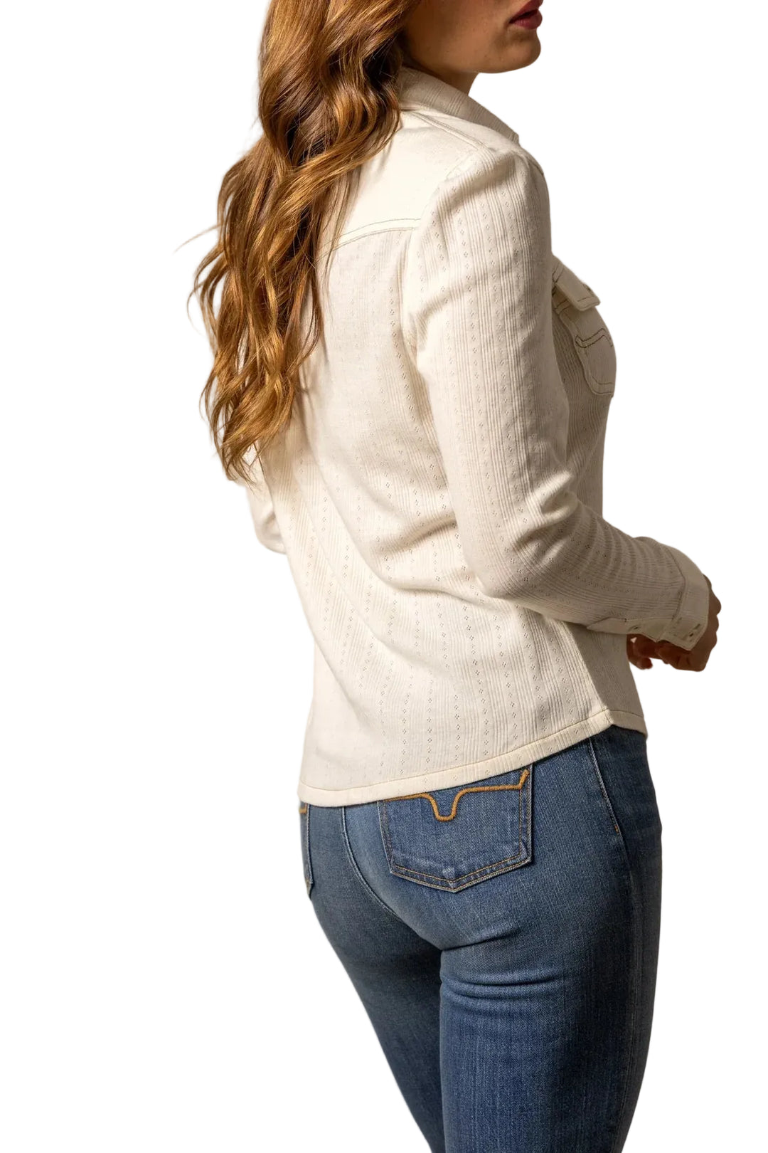 Kimes Ranch - Women's Isabel Pointelle Western Shirt Pristine