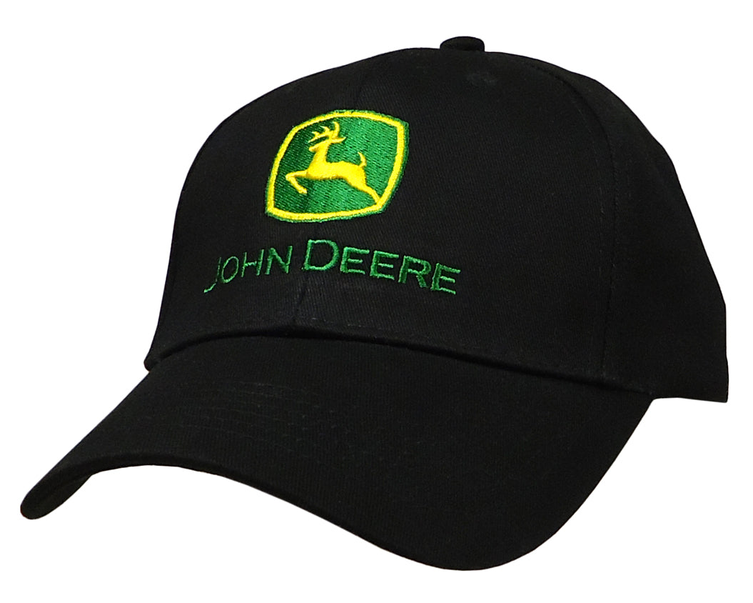 John Deere - Green Black Fabric Cap