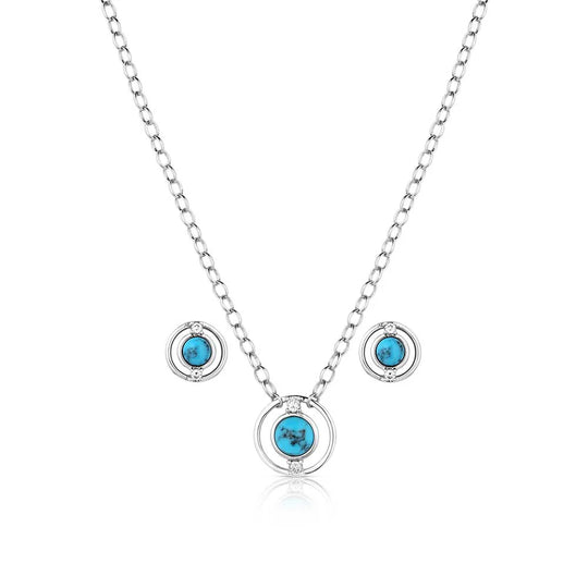 Montana Silversmith - Through the Center Jewellery Set