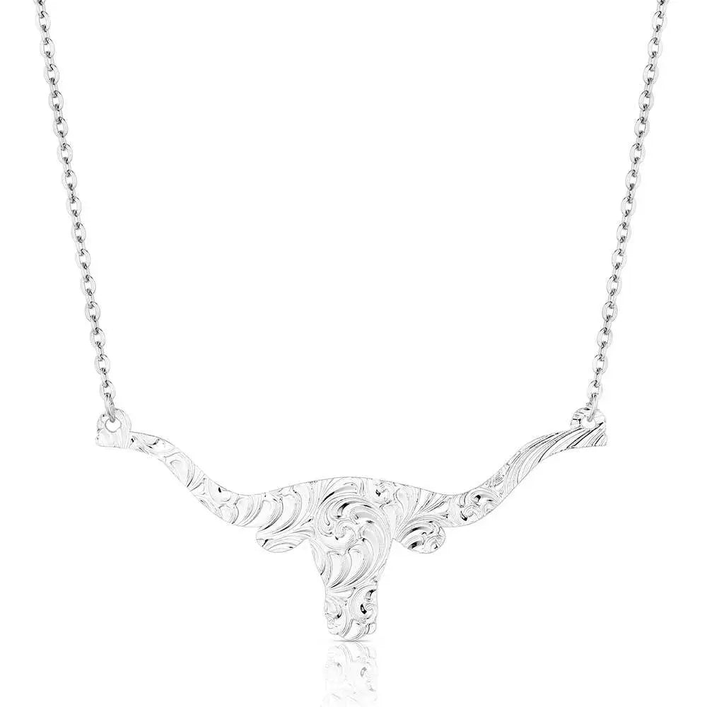 Montana Silversmith - Out West Longhorn Necklace