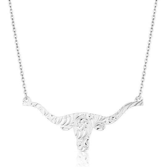 Montana Silversmith - Out West Longhorn Necklace