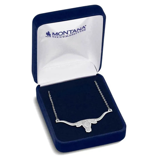 Montana Silversmith - Out West Longhorn Necklace