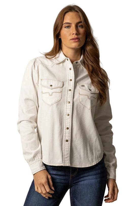 Kimes Ranch - Jane Denim Snap Shirt Pristine
