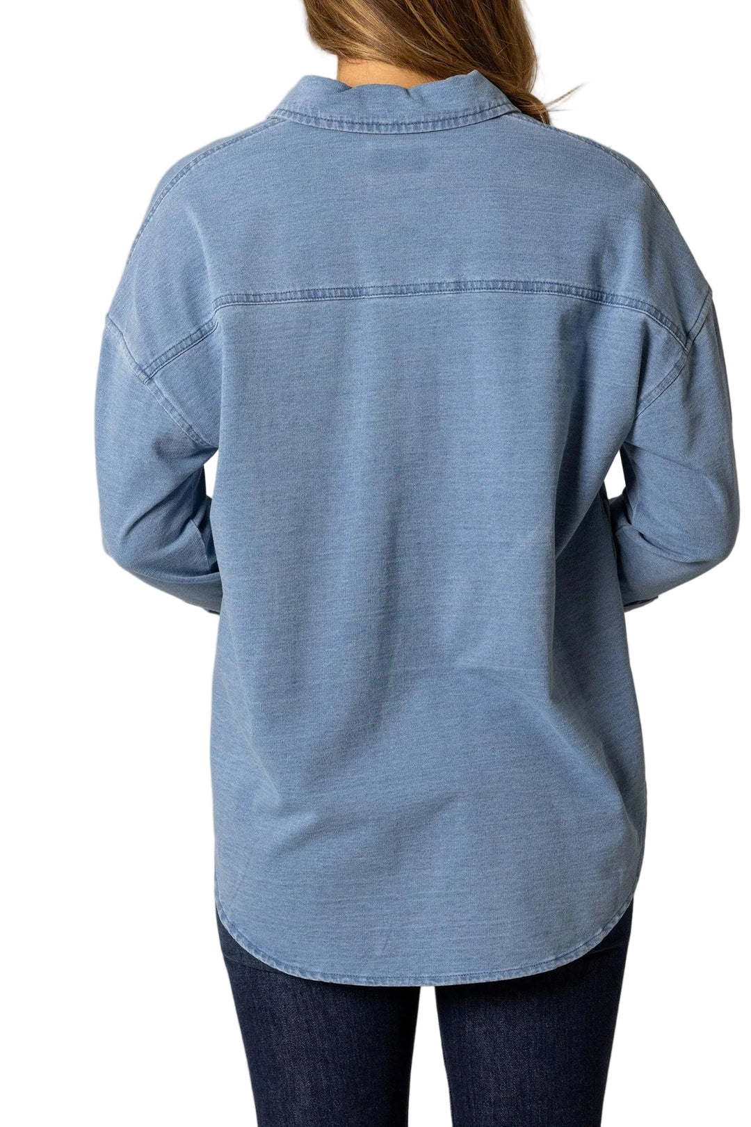 Kimes Ranch - Women's Judith Sweatshirt Light Wash Indigo