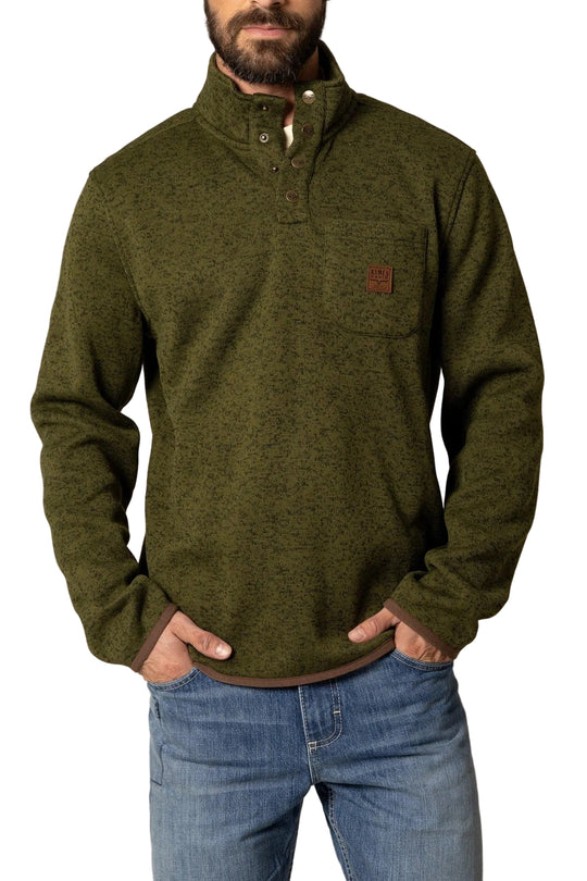 Kimes Ranch - Men's Julian Pulllover Army Green