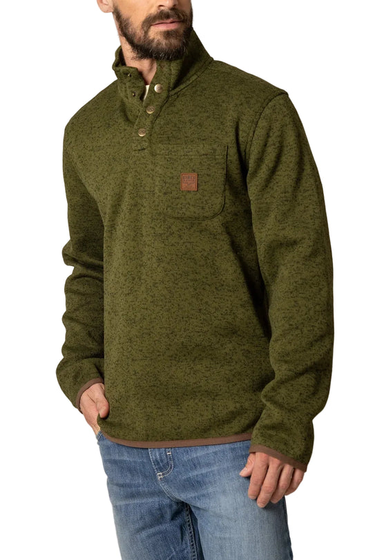 Kimes Ranch - Men's Julian Pulllover Army Green