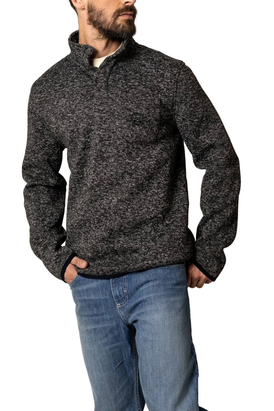 Kimes Ranch - Men's Julian Pullover Black