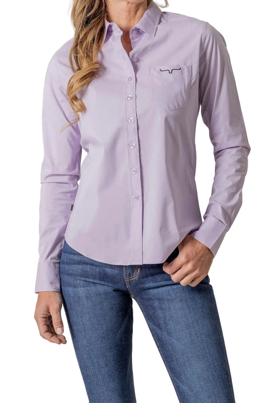 Kimes Ranch - KR Team Shirt Lavender