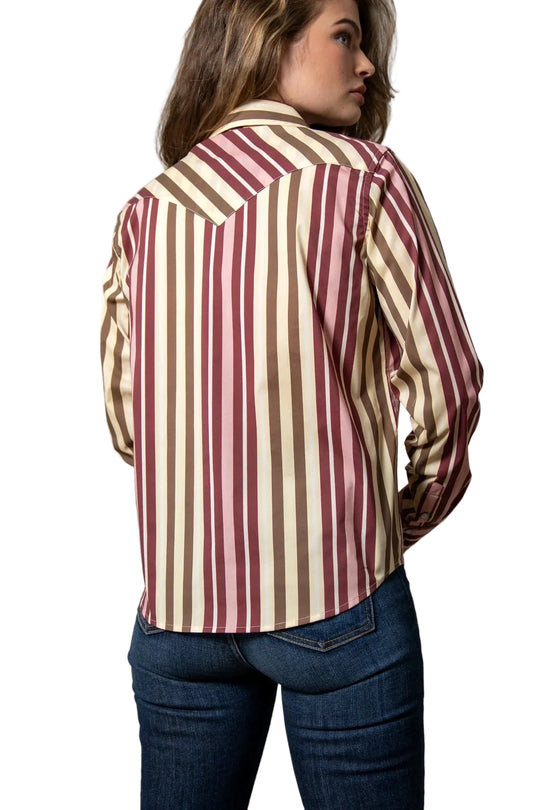 Kimes Ranch - Women's Kai Long Sleeve Maroon