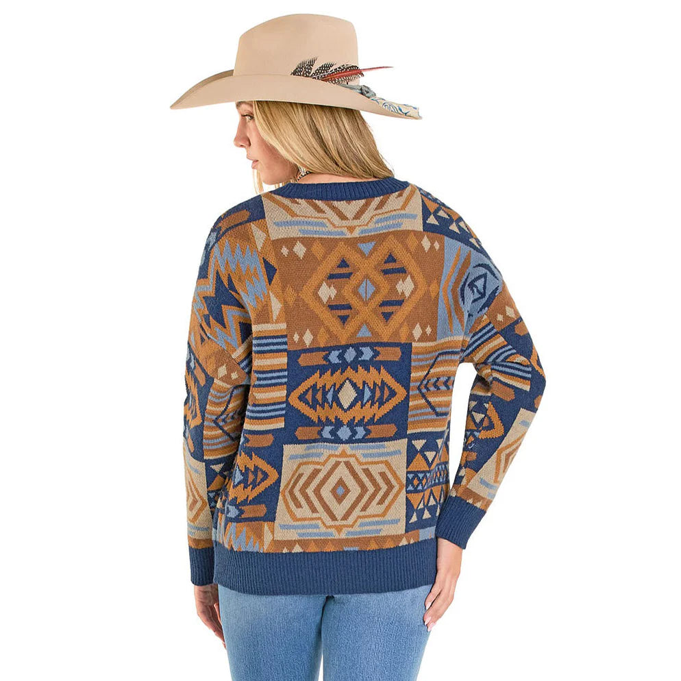 Panhandle Slim - Womens Dakota Aztec Sweater