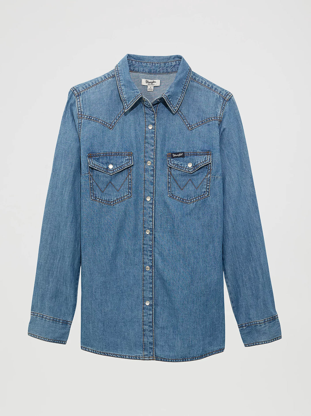 Wrangler - Womens Classic Fit Denim Shirt