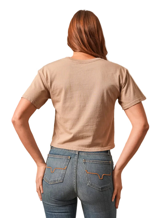 Kimes Ranch - Womens Tan Lasso Tee