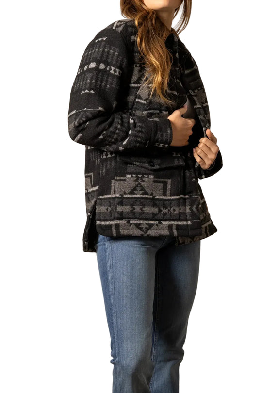 Kimes Ranch - Lauren Wool Jacket Black