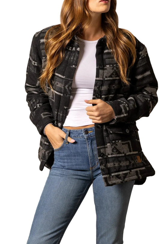 Kimes Ranch - Lauren Wool Jacket Black