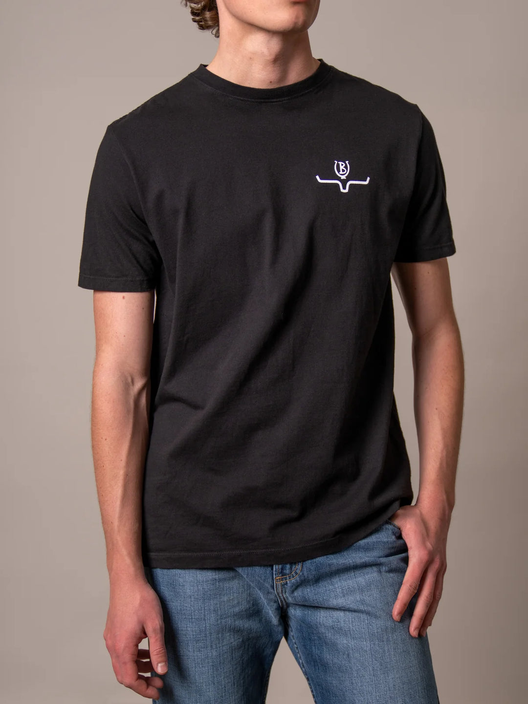 Kimes Ranch - Mens Lucky B Bucking Tee