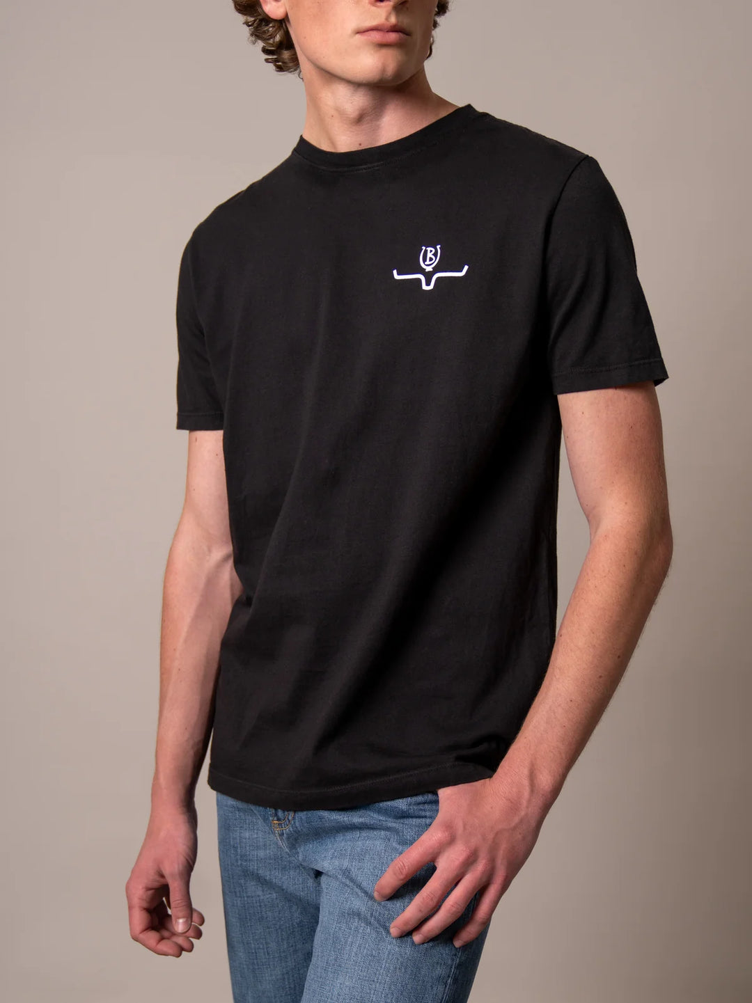 Kimes Ranch - Mens Lucky B Bucking Tee