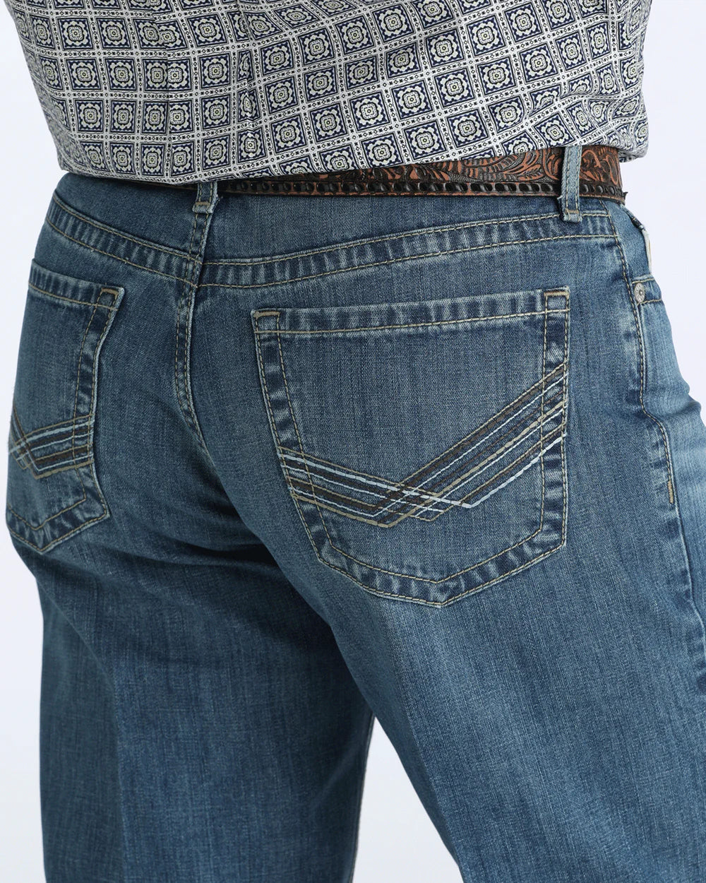 Cinch - Men's Limited Edition Grant Relaxed Fit Medium Stonewash