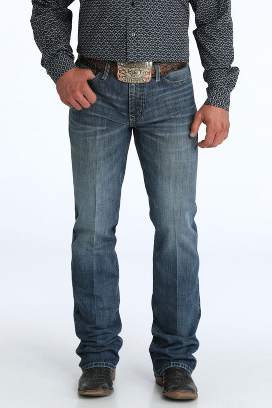 Cinch - Mens Ian Slim Pewter Wash Jeans