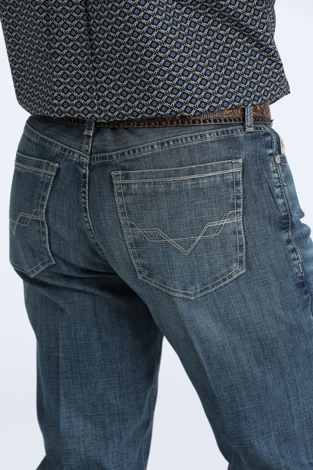 Cinch - Mens Ian Slim Pewter Wash Jeans