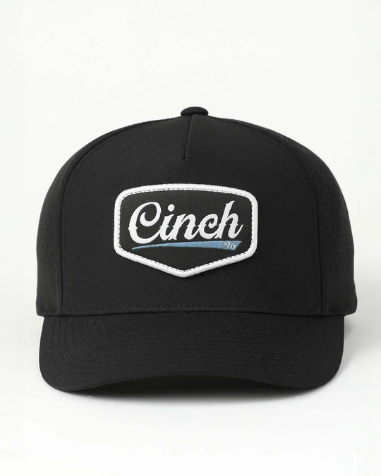 Cinch - Men's Black Mid-Profile Trucker Cap