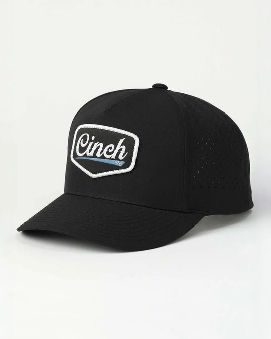 Cinch - Men's Black Mid-Profile Trucker Cap
