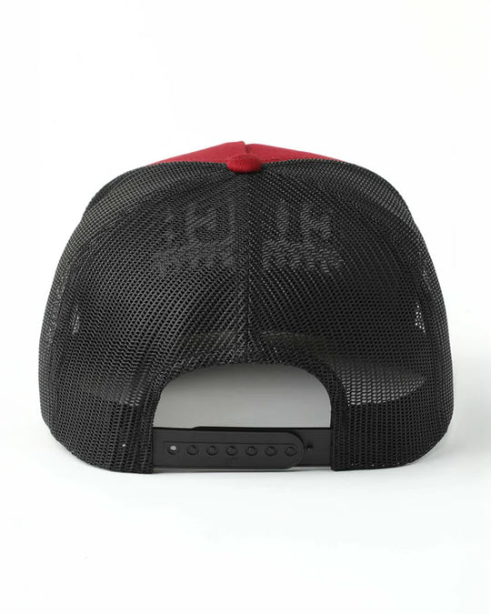 Cinch - Red High Profile Flexi Fit Cap