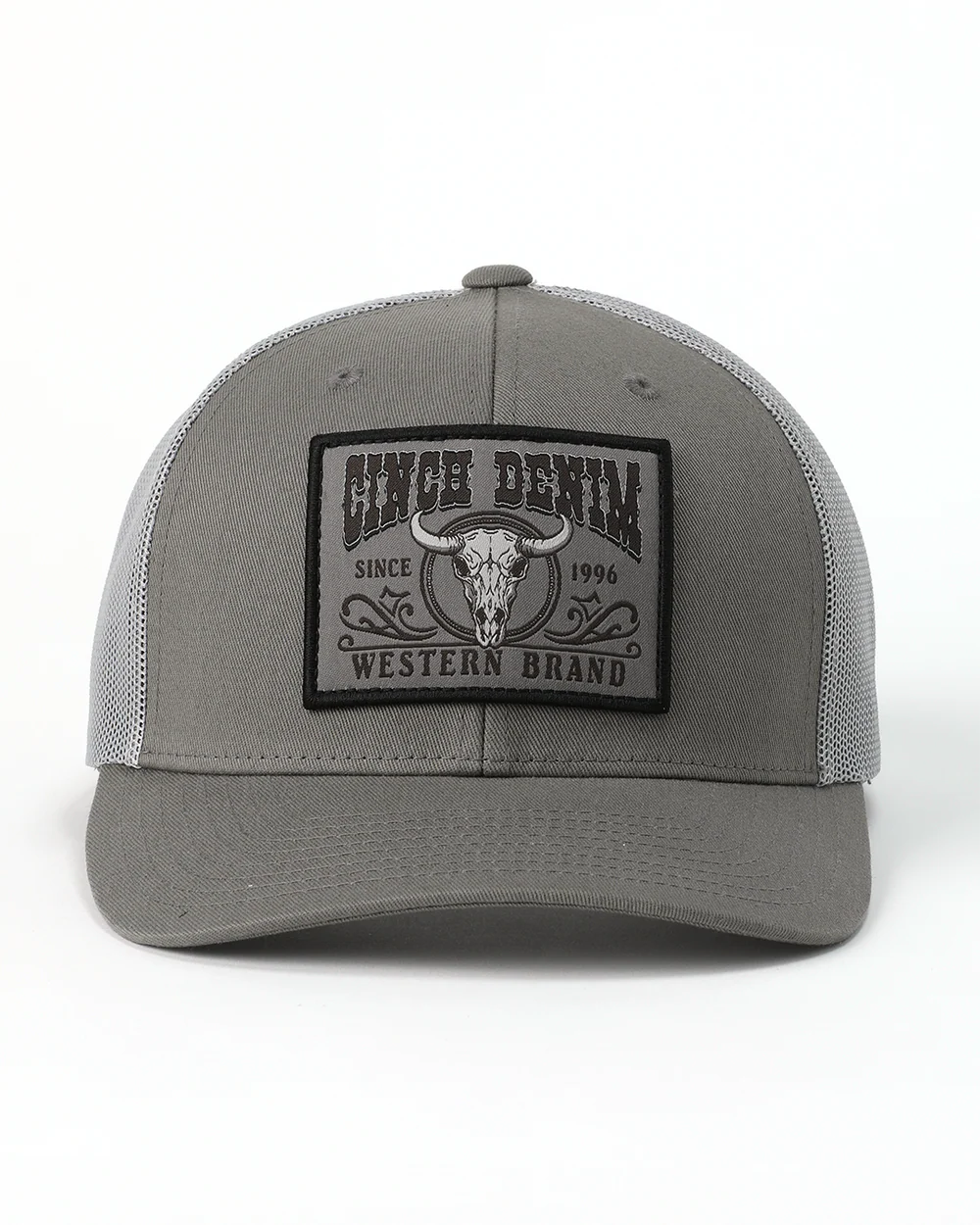 Cinch - Grey Patch Mid Profile Trucker