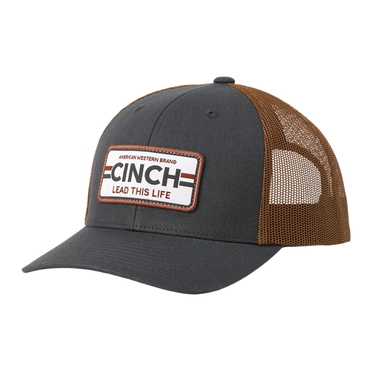 Cinch - Charcoal/ Brown Trucker Cap