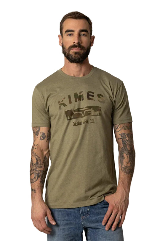 Kimes Ranch -  Men's MFG Co Tee - Light Olive