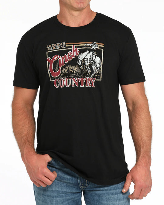 Cinch - Mens Black American Made Tee