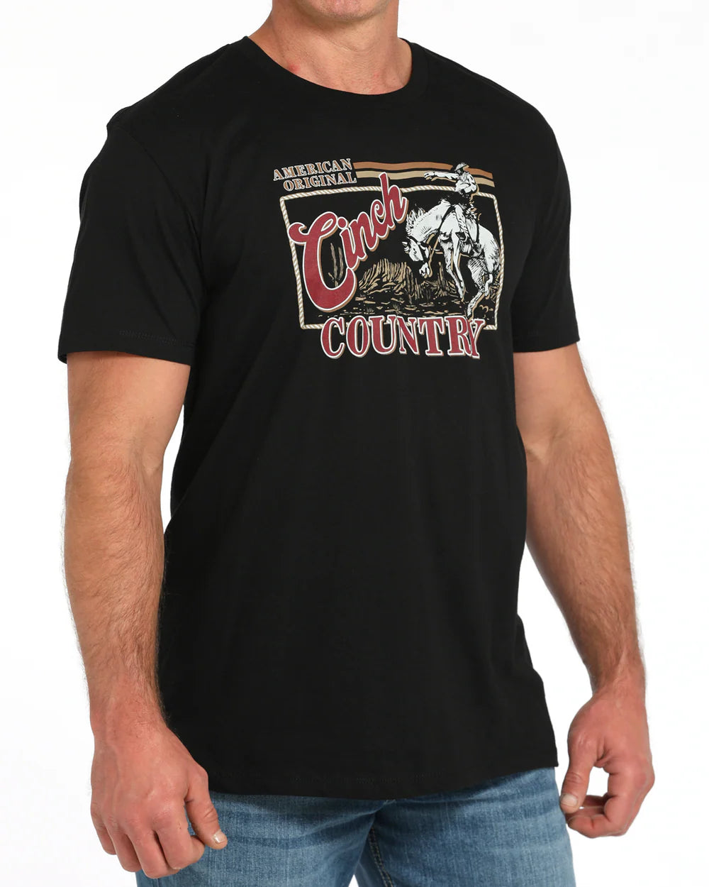 Cinch - Mens Black American Made Tee