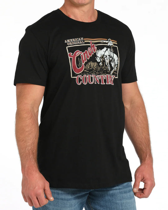 Cinch - Mens Black American Made Tee
