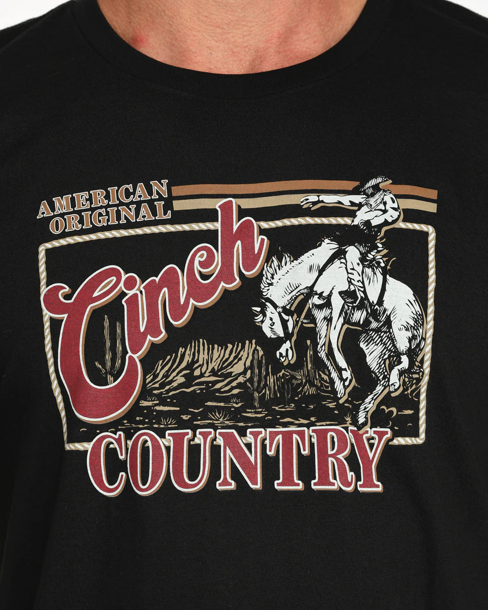 Cinch - Mens Black American Made Tee
