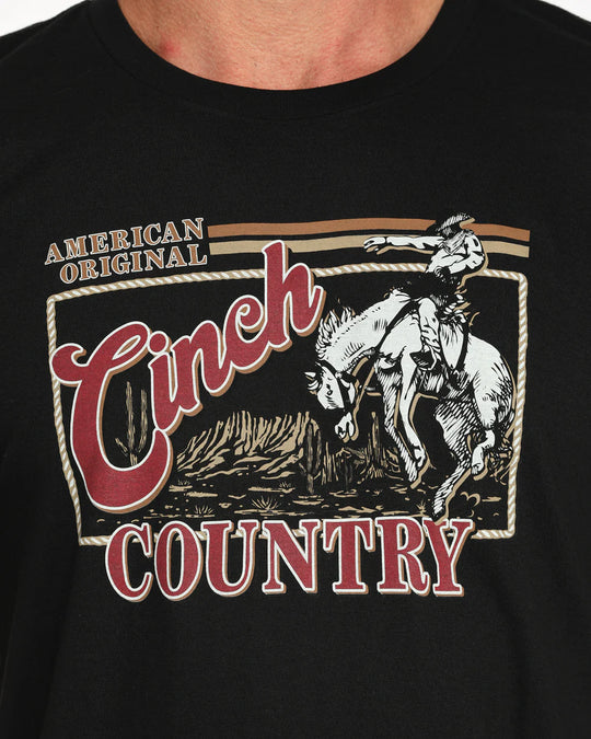 Cinch - Mens Black American Made Tee
