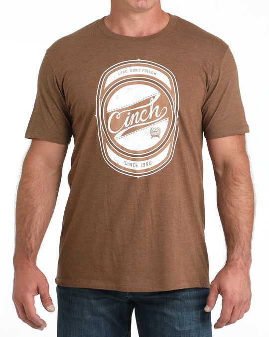 Cinch - Mens Brown Graphic Tee