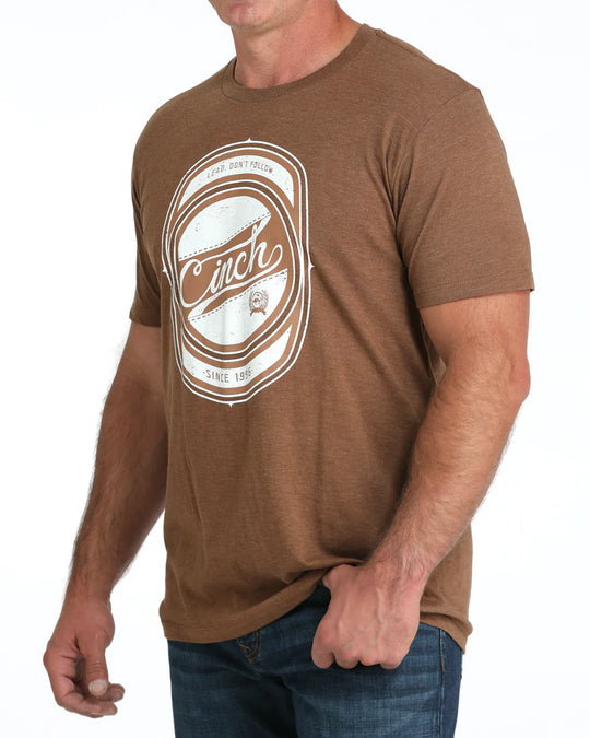 Cinch - Mens Brown Graphic Tee
