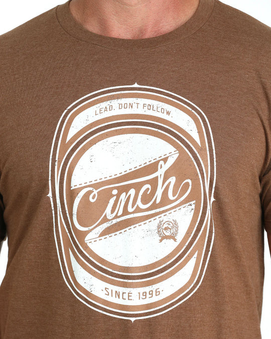 Cinch - Mens Brown Graphic Tee