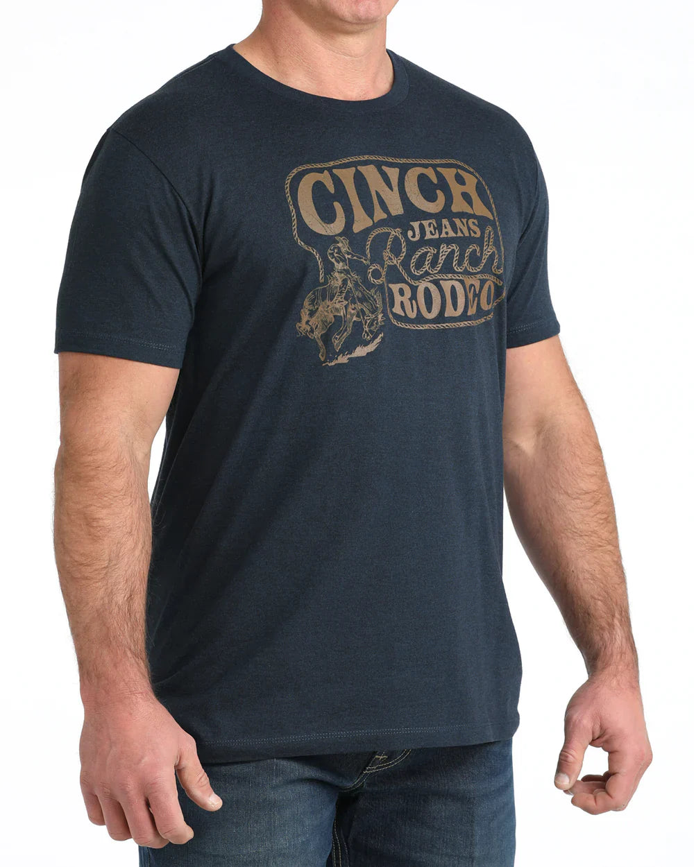 Cinch - Mens Navy Ranch Rodeo Tee