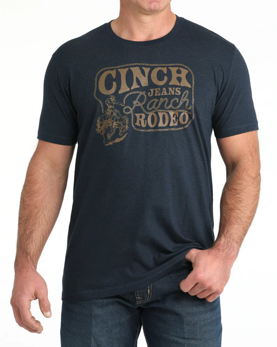 Cinch - Mens Navy Ranch Rodeo Tee