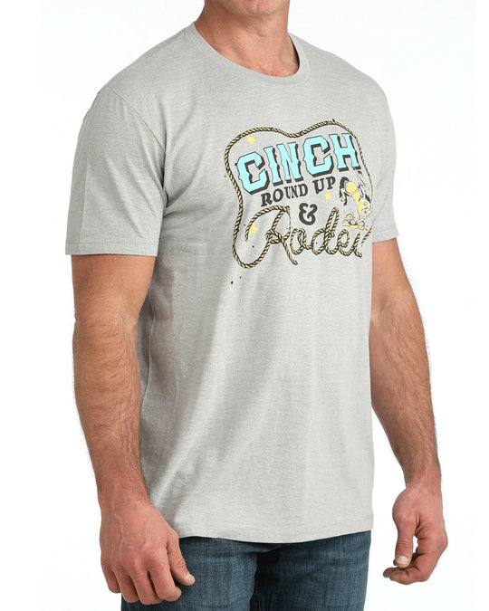 Cinch - Men's Grey Rodeo Graphic Tee
