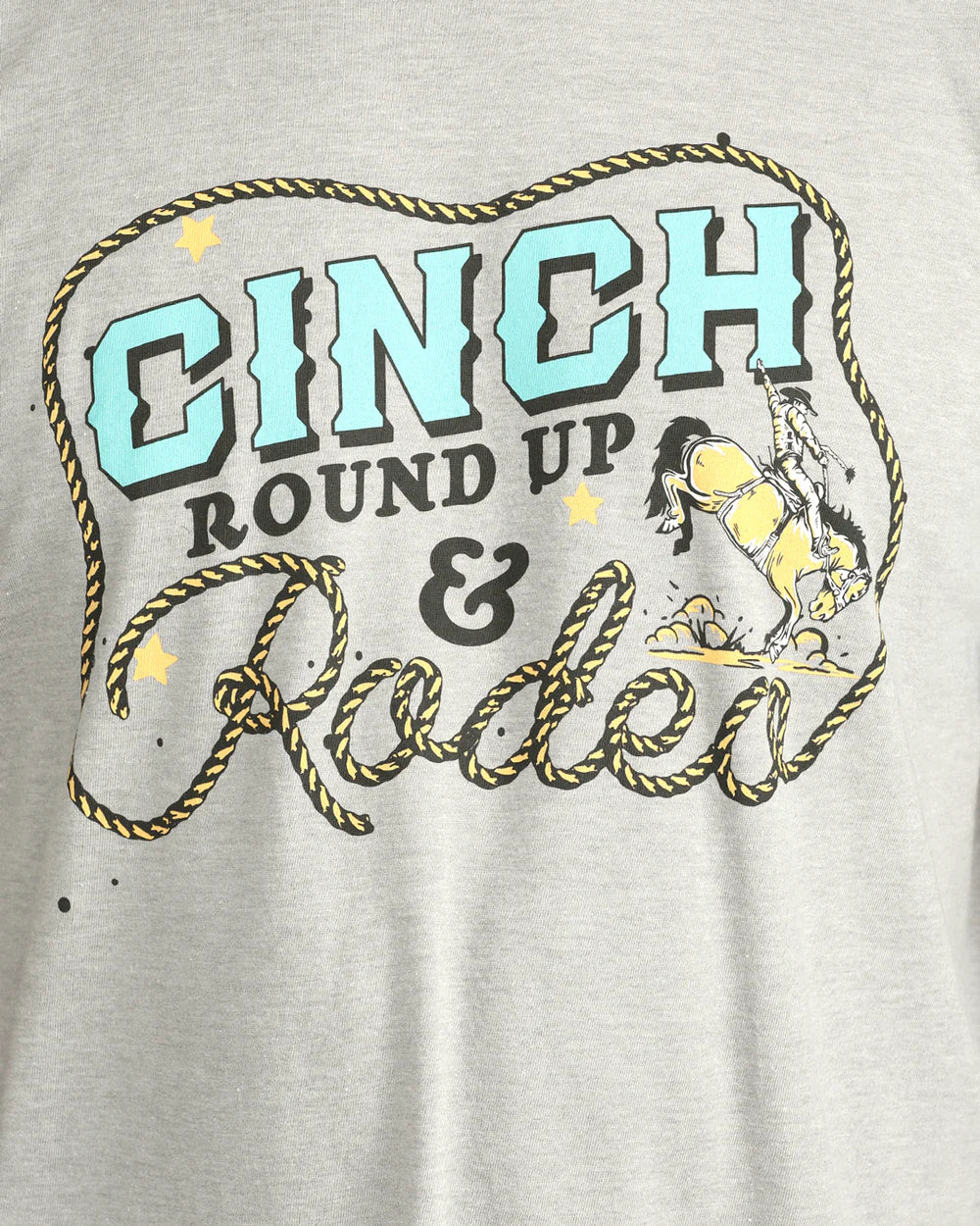 Cinch - Men's Grey Rodeo Graphic Tee