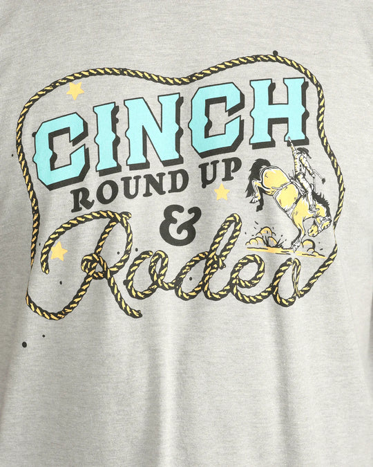 Cinch - Men's Grey Rodeo Graphic Tee