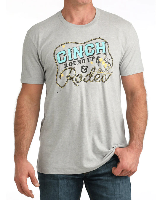 Cinch - Men's Grey Rodeo Graphic Tee