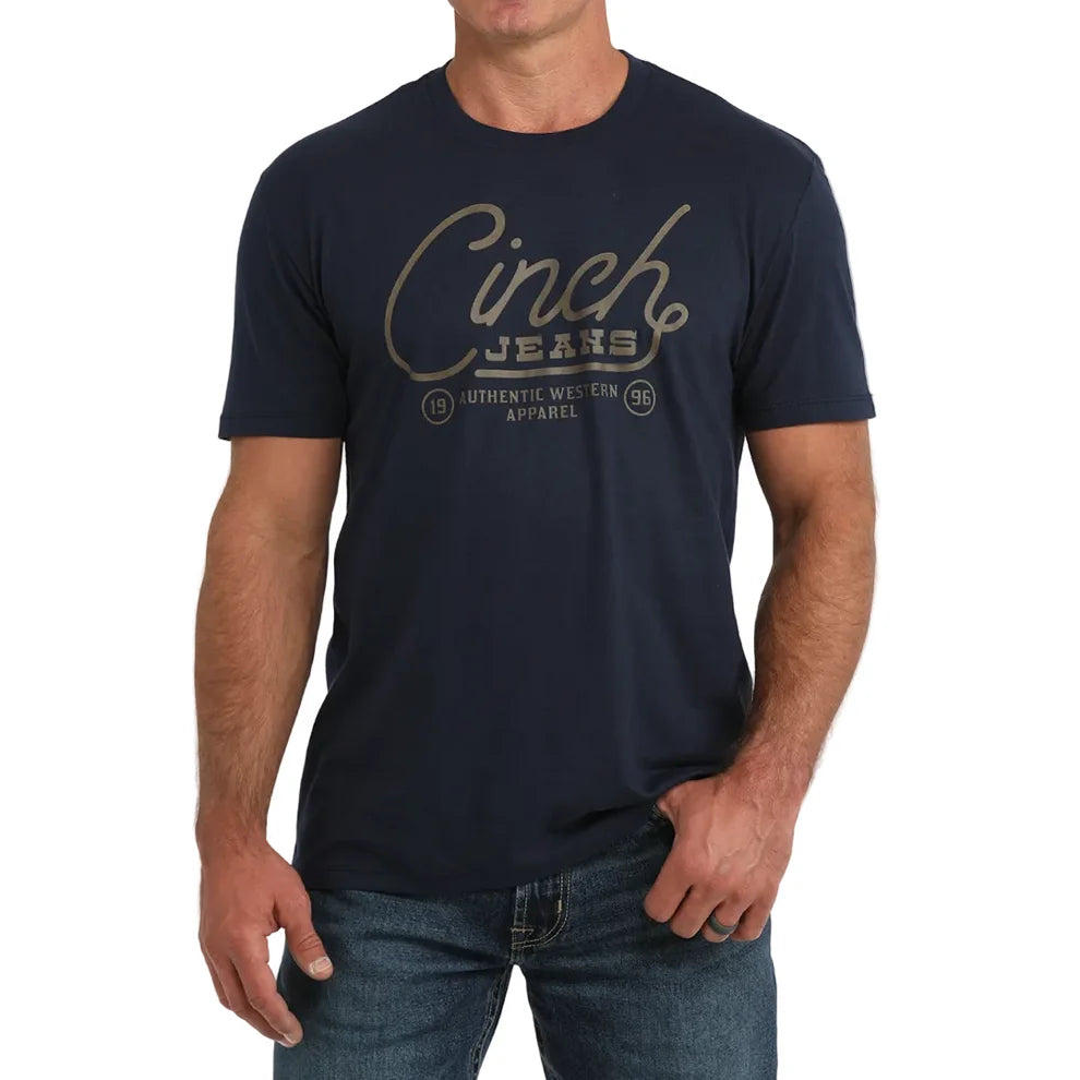 Cinch - Mens Navy Tex Jeans Tee